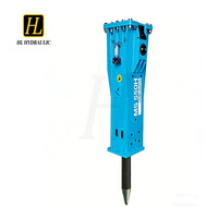 Martillo Hidráulico MSB550 MSB600 MSB700 para Excavadoras de 18-32 Toneladas, Uso en Canteras, Compatible con Excavadoras PC200LC PC225LC PC210