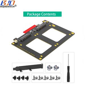 <span class=keywords><strong>2</strong></span> * ตัวเชื่อมต่อ SFF-8639 U.<span class=keywords><strong>2</strong></span> PCI-E 4.0 PCIe U2 8X อะแดปเตอร์ SSD NVMe การ์ด-เมนบอร์ดรองรับ PCIe X4X4 bifurcation - Product Image 6