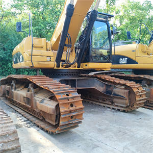 Excavadora de cadenas Cat340D de 40 toneladas usada con motor, bomba, caja de cambios y PLC - Alta eficiencia en venta - Product Image 3