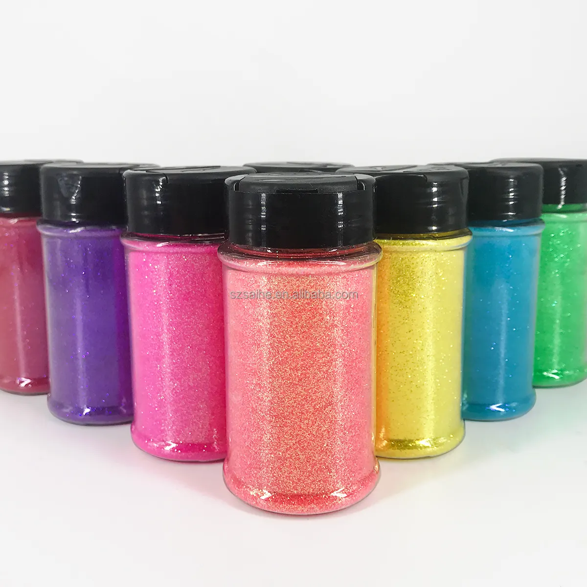 Pabrik Glitter Profesional Bubuk Lip Gloss Glitter Terlaris Bubuk Glitter Warna-warni Halus