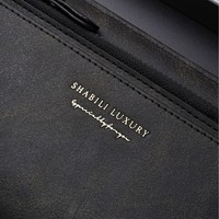 2025 Nieuwe Heren Lange Portemonnee Met Externe Kaartsleuven Zachte Pu Rits Waterdichte Jeugd Mode Clutch Telefoon Tas Polyester Voering