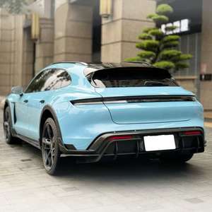 Kit carrosserie de haute qualité pour <span class=keywords><strong>Porsche</strong></span> <span class=keywords><strong>Taycan</strong></span> <span class=keywords><strong>4S</strong></span> <span class=keywords><strong>Cross</strong></span> Turismo, lèvre en fibre de carbone sèche, diffuseur, jupes latérales - Product Image 3