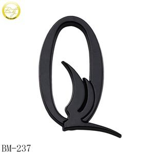 Vendita calda piastra rotonda loghi design <span class=keywords><strong>borse</strong></span> hardware ottone antico nome in rilievo etichette metalliche per cappelli - Product Image 5