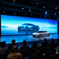 Écran LED de location intérieur P1.83 léger en aluminium moulé sous pression à verrouillage rapide, affichage LED 4K pour lancement de produits et salons automobiles