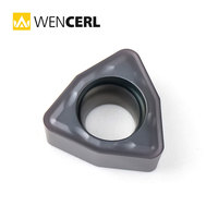 WENCERL Plaquettes en carbure indexables SPMG090408 SPMT SPMG pour foret en U de type SP, Lame de foret en U carrée pour outil de perçage CNC