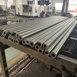 מוט בוכנה מותאם אישית עם חוזק גבוה ck45 42 קרמו פלדה מצופה כרום מצופה מוטות פלדה עבור מפעל הידראולי צילינדר הידראולי המפעל - Product Image 4