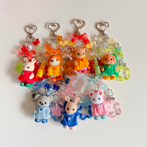 Portachiavi Sylvanian Families, giocattolo Sylvanian Families, accessori autentici, regalo bambola, vendita all'ingrosso - Product Image 1