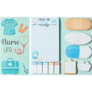 Vente chaude Nouveau style Bloc-notes adhésif combiné Thème infirmière Thème animal Fournisseur direct d'usine Personnalisable - Product Image 2