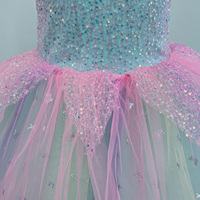 Filles enfants coloré princesse robe scène Dancewear fête Costume Performance porter Ballet Tutu Costume