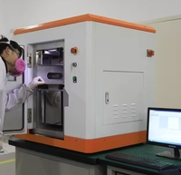 Mesin Printer 3D Logam SLM Industri Presisi Tinggi Laser Bubuk Baja Tahan Karat Otomatis Kelas Baru Garansi 1 Tahun USB