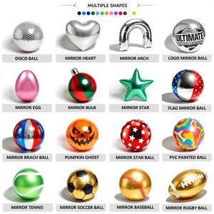Vente flash - Ballons géants en PVC métallisé double couche dorés, ballons gonflables brillants pour la <span class=keywords><strong>d</strong></span>écoration de fête avec logo personnalisé - Product Image 2