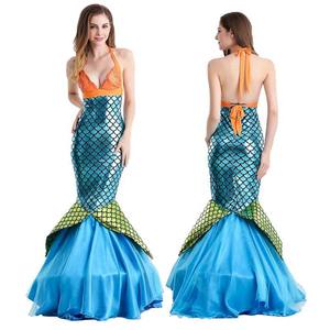 Costume <span class=keywords><strong>da</strong></span> <span class=keywords><strong>sirena</strong></span> Sexy per reggiseno e gonna sotto il mare delle donne adulte di Halloween - Product Image 4