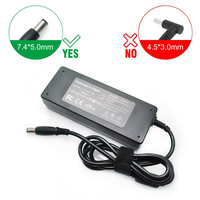 Adaptateur secteur pour ordinateur portable 90W 19,5V, matériau ignifuge, chargeur PD, design écologique pour entrée 100-240V UE/US, ignifuge