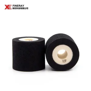 Fineray Hot Selling Black XF 40MM*40MM Hot Solid Ink Roll Date Number Printing Code Black Hot Ink Roller