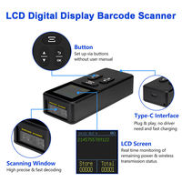 Escáner de Código de Barras Portátil Mini BT 3100, Sensor CMOS USB con Detección Automática, Lector de Códigos QR 1D 2D, Uso en Almacenes, en Stock