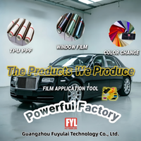 Film protecteur auto-adhésif en PVC hautement extensible noir pour phares et feux arrière, rouleau d'autocollants pour vitres de véhicule