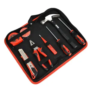 Hot selling portable tool set top pretty basic domestic general hand house hold home handy repair high quality finishing total