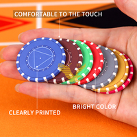 YH Roulette Chips Produit de casino Jetons de jeu Jetons de casino personnalisés à vendre