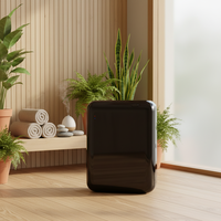 Diffuseur d'arômes portable électrique sans fil Bluetooth en plastique, alimenté par batterie, capacité de 170 ml, pour hôtel