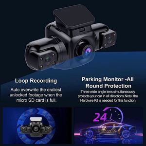 Smart Car Black Box Front and Rear Parking Sensor Kit with 360 Degree <b>Camera</b> Wifi Dash Cam - Product Image 4