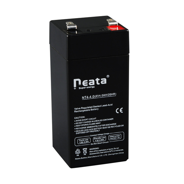 OEM ODM 4V 4Ah Rechargeable Lead Acid Battery VRLA AGM Battery for Emergency Equipment