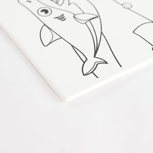 Kit de <span class=keywords><strong>peinture</strong></span> par numéros DIY de haute qualité 13x18cm, éléphant, peintures acryliques, panneau de densité, toile d'impression pour enfants, jouets éducatifs - Product Image 5