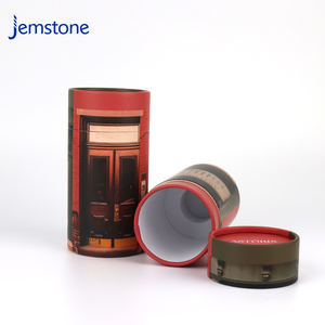 Caja de Papel Kraft Biodegradable para Cosméticos, Envase de Perfume, Tubo de Papel Redondo de Lujo Personalizado - Product Image 4