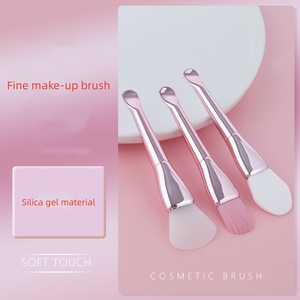 Brosse à cils multifonctionnelle à double tête avec spatule Cuillère Silicone + Matière plastique Personnalisable Marque privée - Product Image 5