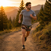 Pantalones Cortos Deportivos MITO Ranger Estilo Panty con Colores y Logotipo Personalizados, Fábrica OEM ODM, Pantalones Cortos para Correr de Secado Rápido para Entrenamiento en el Gimnasio