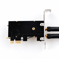 Adaptateur convertisseur sans fil M.2 vers PCI Express avec 2 antennes 6DBi pour carte WiFi NGFF M.2 AX210 AX200