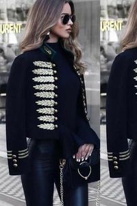 La chaqueta bordada con cuentas a mano de moda popular más vendida para ropa de fiesta disponible para exportar desde la India - Product Image 4