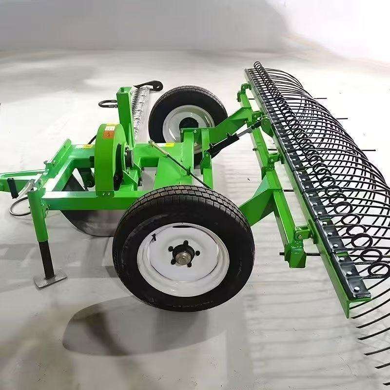 Tractor Sickle Bar Mower with Rake Reciprocating Lawn Mower with Wheels ...