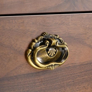 Poignées de porte et de tiroir de style chinois, européen, américain, en bronze antique, durables, pour armoire de cuisine et commode - Product Image 2