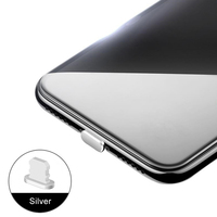 Port de charge de Smartphone en alliage d'aluminium de haute qualité prise Anti-poussière pour i-phone