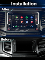 Lecteur DVD de voiture Android 16 Erisin ES9134V 7 pouces pour VW Magotan Passat MQB 2014-2020, CarPlay sans fil, DSP, 8 Go, 128 Go, 4G, IPS