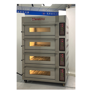 เตาอบเบเกอรี่เชิงพาณิชย์ Melentino Melentino Ml-eo-8 Bibo 4 ชั้น 8 ถาด สำหรับร้านเบเกอรี่แบบ Artisan เตาอบ 4 ชั้น รุ่น Ml-eo-8 Bibo 4 - Product Image 2