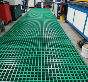 Options de couleurs différentes Spécial pour les plateformes offshore Prix bas Grillage en fibre de verre FRP - Product Image 3