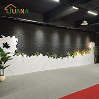 Revêtement mural en pierre artificielle PU de haute qualité, certifié SGS, pour la décoration d'appartements de luxe