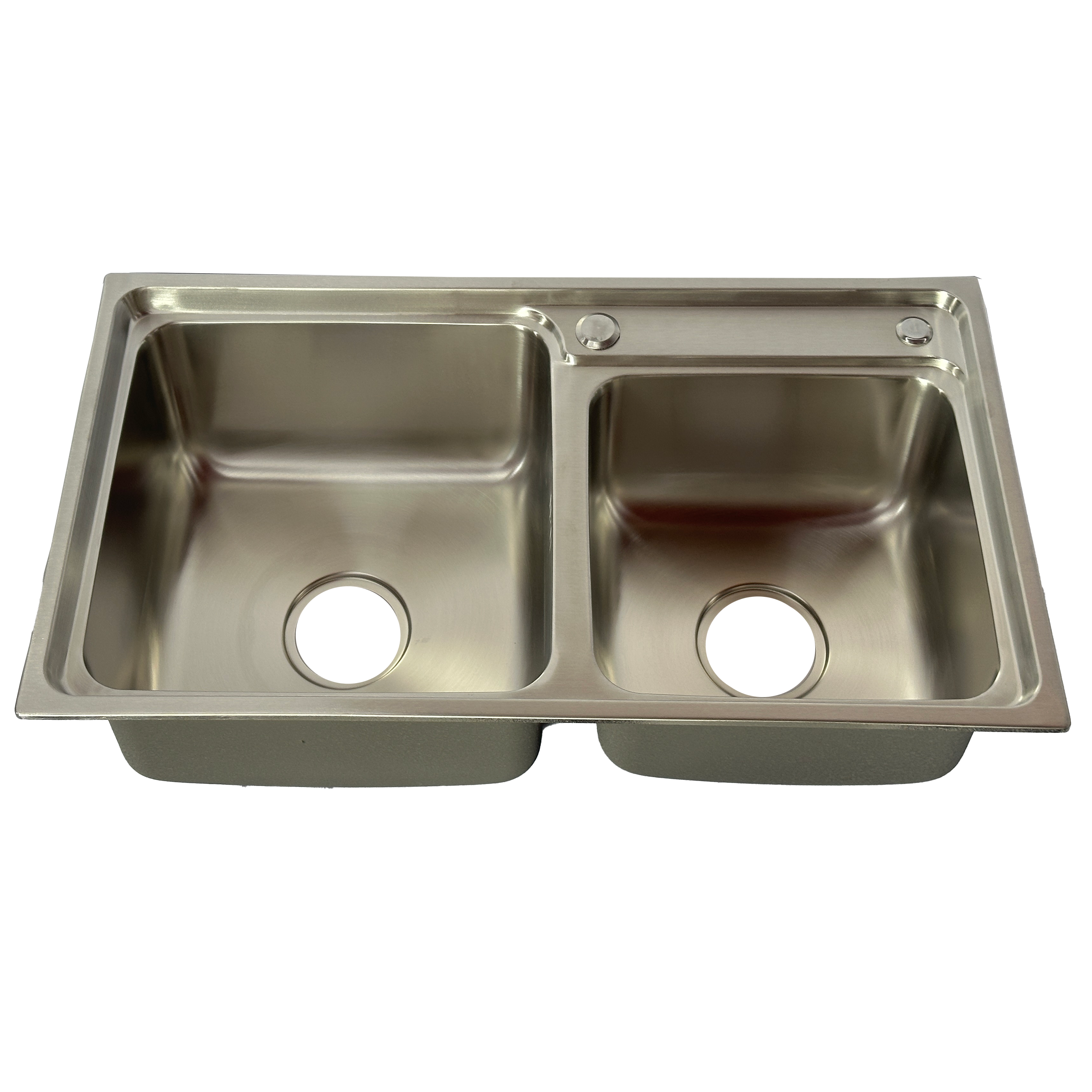 Double-basin sink (flat edge)7843