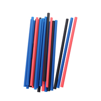 Emballage personnalisé en gros. Paille à boire biodégradable en tube droit pointu, paille écologique