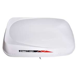 Boîte en plastique durable de camping de tente de toit de voiture de boîte de toit de Hardshell de couleur blanche pour des bagages - Product Image 4