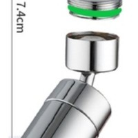 Dispositif anti-éclaboussures pour robinet de lavabo de cuisine, adaptateur de pommeau de douche à taille étroite, extension allongée, dispositif moussant