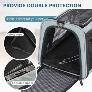 Transportín para Perros Aprobado por Aerolíneas, Bolsa de Viaje para Mascotas, Transportín para Gatos, Bolsa de Transporte para Perros, para Paseos al Aire Libre - Product Image 6