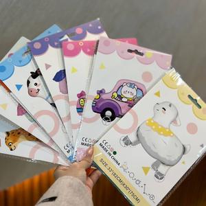 وحيد القرن الماكابيبارا الألبكة Kt القط سيارة البالون كشك حديقة ثلاثي الأبعاد الكرتون رقائق الألومنيوم البالون مع عجلات عنصر واحد - Product Image 6