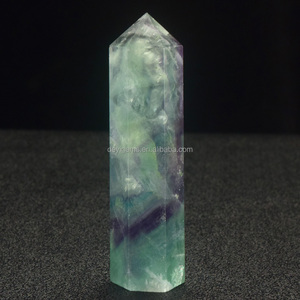 Naturel De <span class=keywords><strong>Cristal</strong></span> De <span class=keywords><strong>Fluorite</strong></span> Quartz Points/Baguettes À Vendre - Product Image 6
