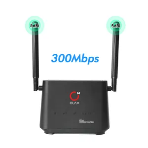 Wifi路由器Olax AX5 Pro 300mbps热点ModemSim卡2000Mah电池无线路由器