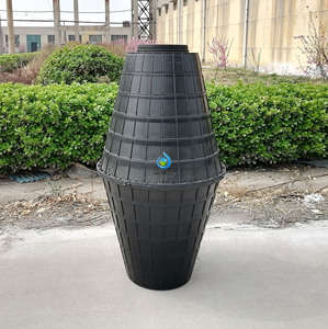 نظام قادوس مزدوج للغاز الحيوي تحت الأرض عمودي لمعالجة نفايات الصرف الصحي لمدة عام واحد من البولي إيثيلين لهاضم المزارع المحلية - Product Image 1