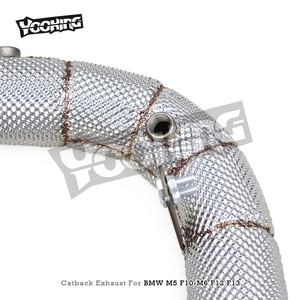 ท่อเดรน OBM สำหรับ BMW M5 M6 F10 F12 F13 F06ปี2012–2016เครื่องยนต์ S63 4.4TT พร้อมฉนวนหุ้มกันความร้อนท่อไอเสียเพิ่มประสิทธิภาพการไหลเวียนแบบอิสระ - Product Image 4