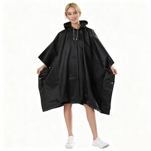 Impermeable 3 en 1 para Exteriores, con Capucha, <span class=keywords><strong>Sin</strong></span> <span class=keywords><strong>Mangas</strong></span>, para Motocicleta, Camping, Senderismo, Viajes, Escalada - Product Image 1