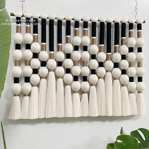 Tapiz de Macramé de Algodón Estilo Boho para Decoración del Hogar, Venta al por Mayor, Estilo Art <span class=keywords><strong>Deco</strong></span> para Hotel, Guardería, Tapiz de Pared - Product Image 5
